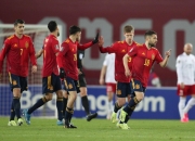 米兰体育入口-西班牙队备战阿尔巴尼亚，力争取得胜利