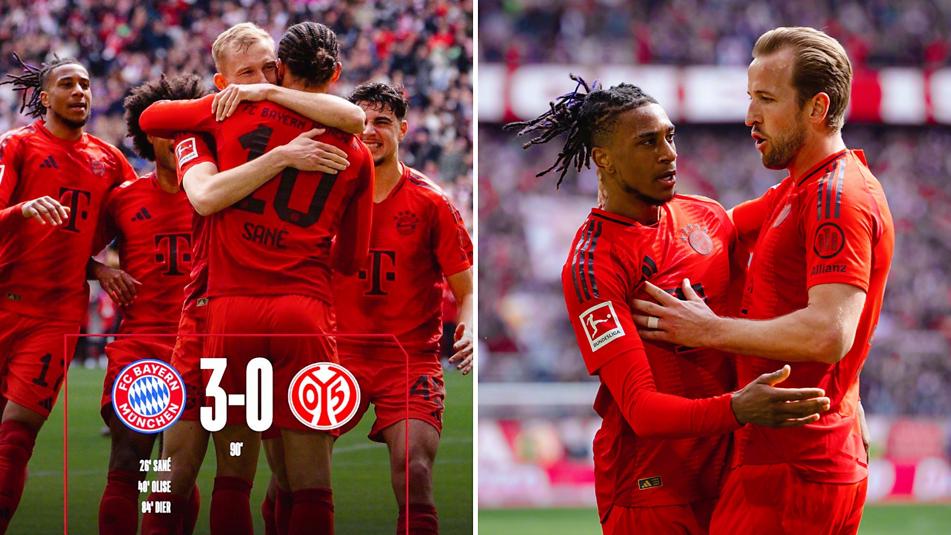 美因茨球队在客场大胜，赢得胜利