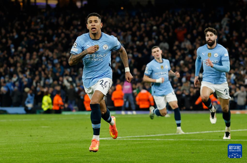 曼城梅开二度，淘汰对手晋级欧冠